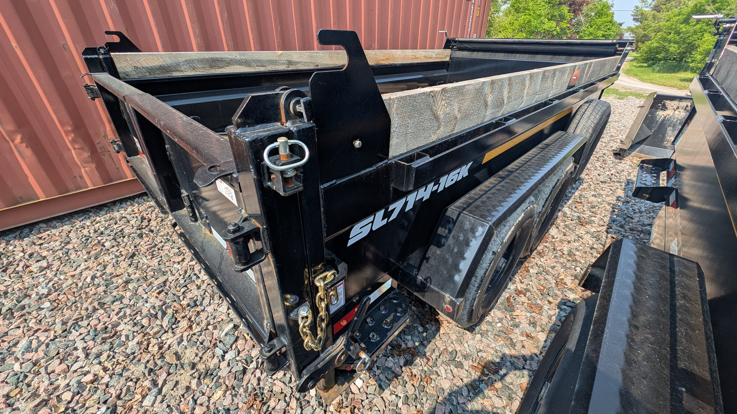 2025 Southland SL714-16k 8-ton Dump Trailer