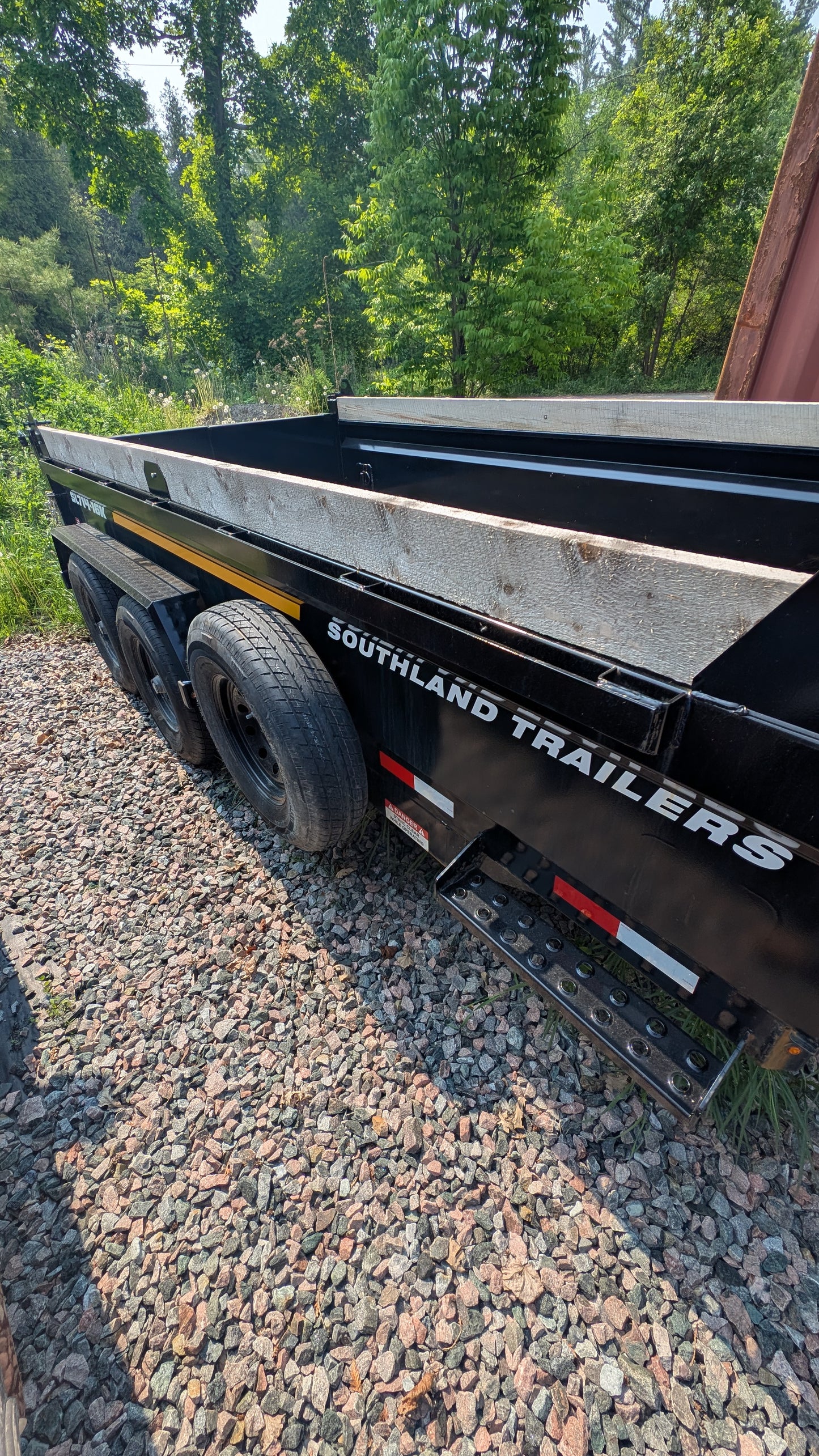 2025 Southland SL714-16k 8-ton Dump Trailer