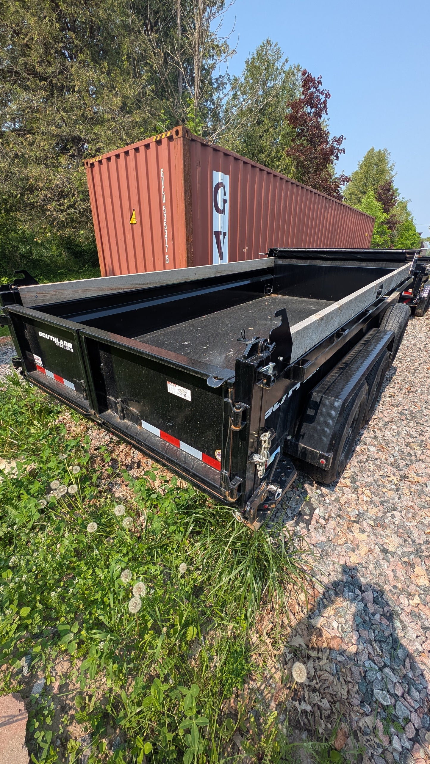 2025 Southland SL714-16k 8-ton Dump Trailer