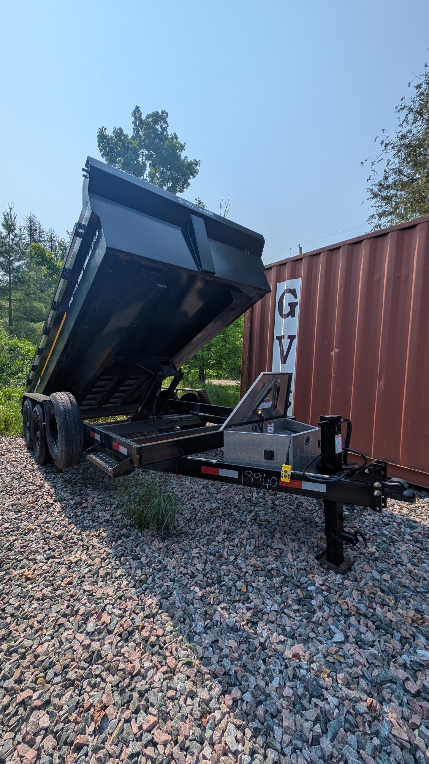 2025 Southland SL714-16k 8-ton Dump Trailer
