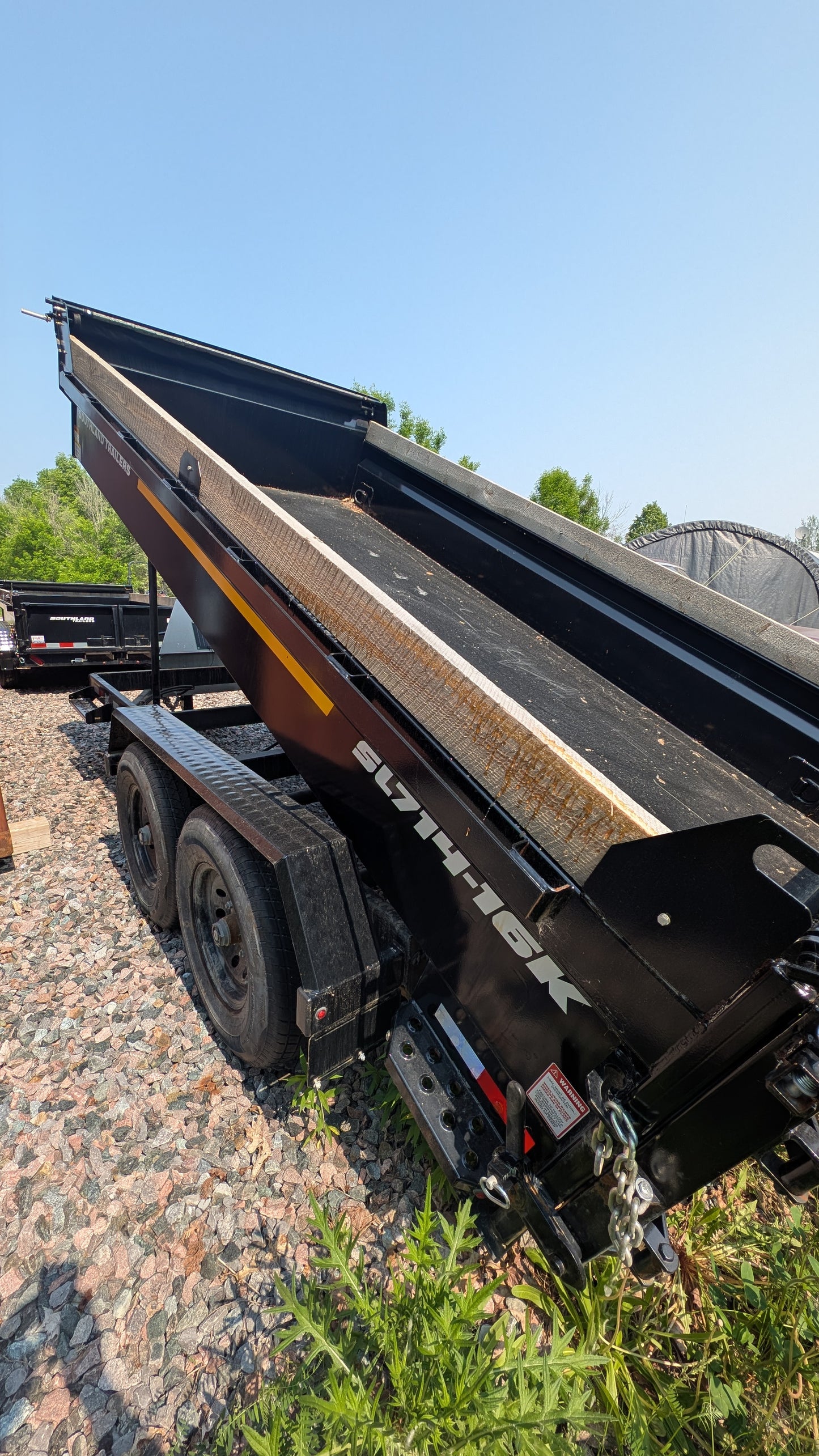 2025 Southland SL714-16k 8-ton Dump Trailer